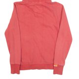 SUPERDRY Womens Pink Hoodie Full Zip L