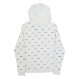 ADIDAS Womens White Hoodie S