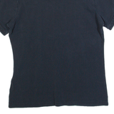 CALVIN KLEIN Womens Polo Shirt Black L