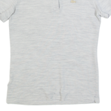 LACOSTE Womens Polo Shirt Grey S