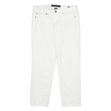 CALVIN KLEIN JEANS Womens Jeans White Regular Skinny W30 L25
