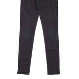 LEVI'S 711 BIG E Womens Jeans Black Slim Skinny W27 L32