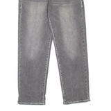 SUPERCREW Mens Jeans Grey Relaxed Tapered Stone Wash W32 L29