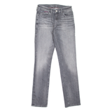 TOMMY JEANS Scanton Mens Jeans Grey Slim Straight Stone Wash W27 L32