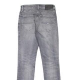 TOMMY JEANS Scanton Mens Jeans Grey Slim Straight Stone Wash W27 L32