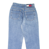 TOMMY HILFIGER Womens Jeans Blue Regular Mom W26 L27