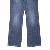 HILFIGER DENIM Cassandra Womens Jeans Blue Regular Straight Stone Wash W30 L34