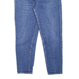 LEE Womens Jeans Blue Regular Mom Stone Wash W28 L28