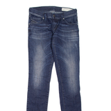 DIESEL Womens Jeans Blue Slim Skinny Stone Wash W26 L32
