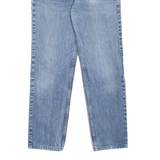 WALLEES Mens Jeans Blue Slim Straight 90s Stone Wash W30 L28