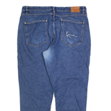 KARL KANI Womens Jeans Blue Relaxed Tapered W38 L31