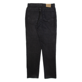 CALVIN KLEIN JEANS Womens Jeans Black Slim Straight W30 L31