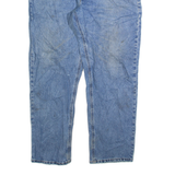 CARHARTT Mens Jeans Blue Relaxed Straight Stone Wash W40 L32
