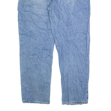 CARHARTT Mens Jeans Blue Relaxed Straight Stone Wash W40 L32