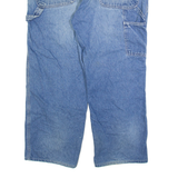 CARHARTT Carpenter Mens Jeans Blue Relaxed Straight Stone Wash W36 L26