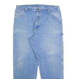 DICKIES Carpenter Mens Jeans Blue Relaxed Straight W40 L32