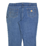 CARHARTT Mens Jeans Blue Relaxed Straight W40 L30