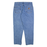 CARHARTT Mens Jeans Blue Relaxed Tapered W35 L30