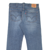 LEVI'S 505 Jeans Mens Blue Regular Straight Stone Wash W38 L30