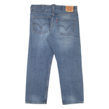 LEVI'S 505 Jeans Mens Blue Regular Straight Stone Wash W38 L30