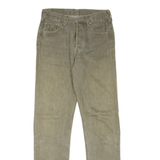 LEVI'S 501 Jeans Womens Green Regular Straight 90s W27 L31