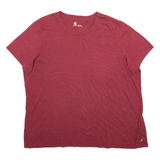CARHARTT Mens T-Shirt Red 2XL