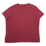 CARHARTT Mens T-Shirt Red 2XL