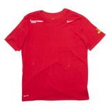 NIKE Mens T-Shirt Red L