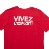 NIKE Mens T-Shirt Red L