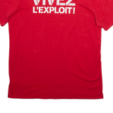 NIKE Mens T-Shirt Red L