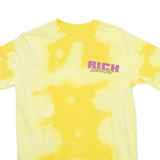 PULL & BEAR Mens T-Shirt Yellow XS