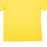 GILDAN Mens T-Shirt Yellow L