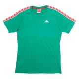 KAPPA Mens T-Shirt Green S