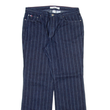 TOMMY HILFIGER Womens Trousers Blue Regular Bootcut W32 L32