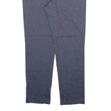 BOSS Womens Trousers Grey Regular Tapered W35 L29