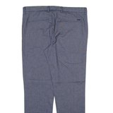 BOSS Womens Trousers Grey Regular Tapered W35 L29