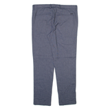 BOSS Womens Trousers Grey Regular Tapered W35 L29