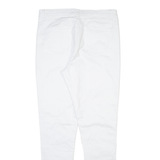 KANGOL Womens Trousers White Slim Skinny W30 L30