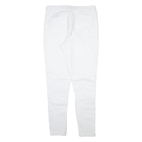 KANGOL Womens Trousers White Slim Skinny W30 L30