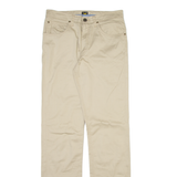 LEE Mens Trousers Beige Slim Straight W31 L34