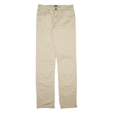 LEE Mens Trousers Beige Slim Straight W31 L34