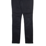 TOMMY HILFIGER Womens Trousers Black Slim Skinny W26 L30