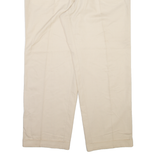 MCGREGOR Mens Trousers Cream Relaxed Straight W40 L29