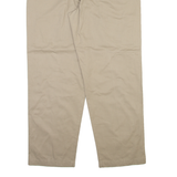 DOCKERS Khakis Mens Trousers Beige Relaxed Tapered W36 L30