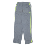 ADIDAS Mens Sweatpants Grey Straight S W28 L32