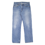 LEVI'S 751 Jeans Mens Blue Regular Straight Stone Wash W33 L32