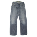 LEVI'S 501 Jeans Mens Blue Regular Straight Stone Wash W30 L34