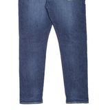 LEVI'S 512 BIG E Jeans Mens Blue Slim Tapered Stone Wash W38 L32