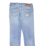 LEVI'S 511 Jeans Distressed Mens Blue Slim Straight Stone Wash W30 L32