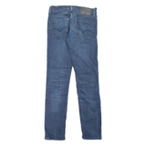 LEVI'S 511 Jeans Mens Blue Slim Straight Stone Wash W28 L32